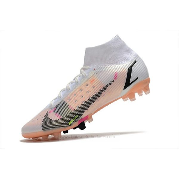 Nike Mercurial Superfly Elite AG PRO Rawdacious Blanco Rojo Rosado